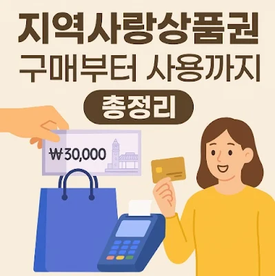 지역사랑상품권 구매 방법 및 사용처 확인 방법 총정리 가이드