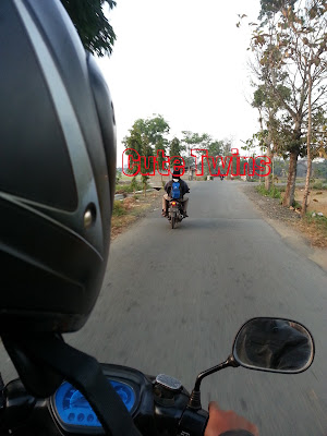 naik ojek dari terminal pacitan