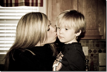 Kelly with Skylar