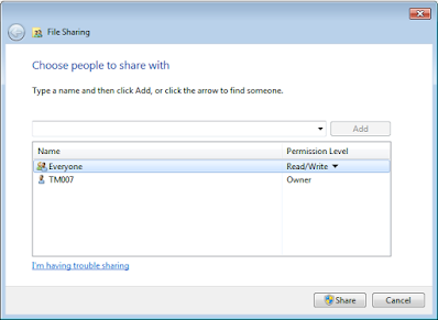 Cara Membuat Sharing Folder Pada Windows 7