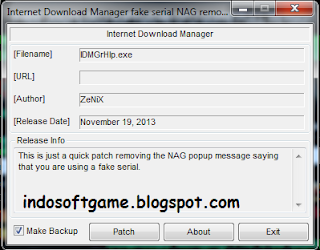 Cara Mengatasi Pop-Up Fake Serial Number Pada Internet Download Manager ( IDM )