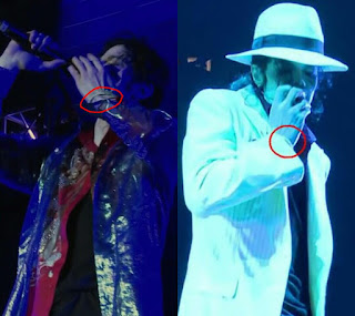 Michael Jackson in Islamic Prayer Beads or Islamic Holy Stuff, after his conversion to a Muslim and died as a Muslim