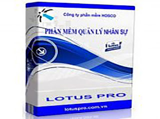 Phần mềm ứng dụng Lotus Pro cho phòng ban HR