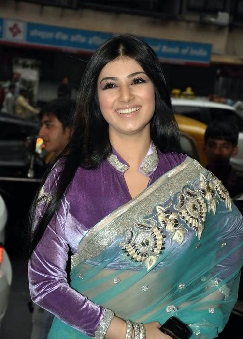 Bollywood actress Ayesha takia new sexy photos in transparent Saree at MOD movie premier hot images