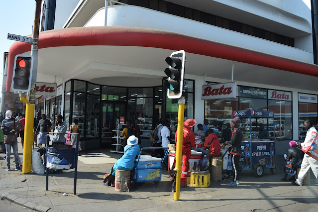 Harare, Zimbabwe - Corner store downtown