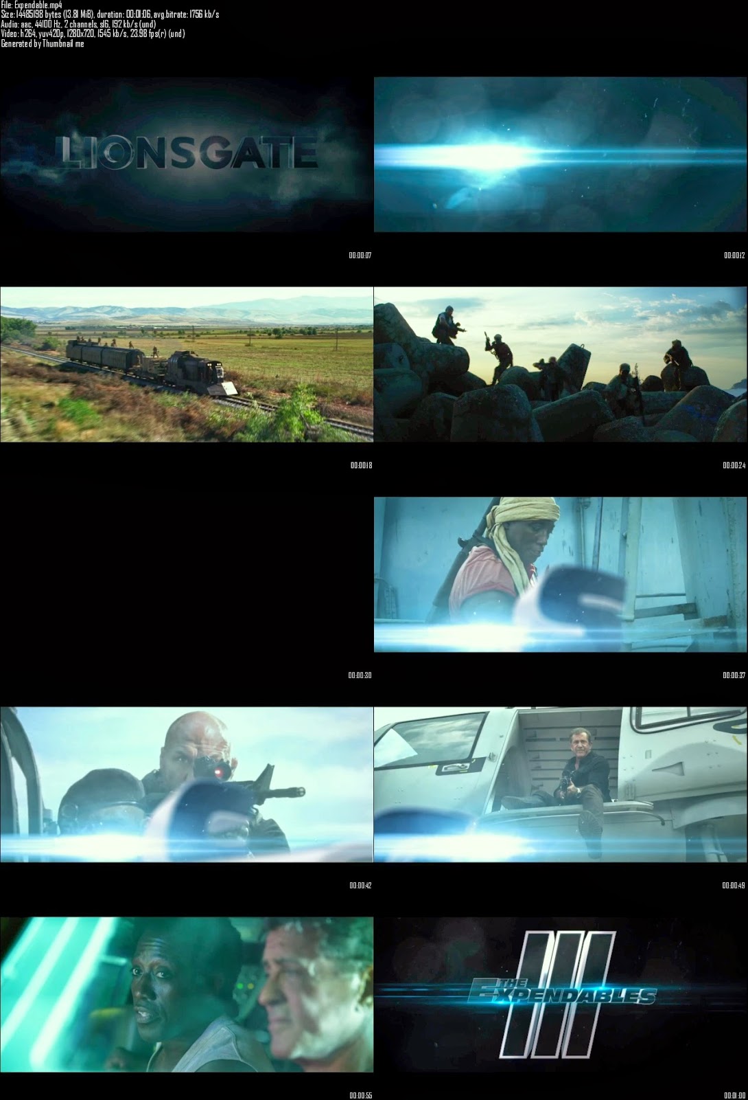 Mediafire Resumable Download Link For Teaser Promo Of The Expendables 3 (2014)