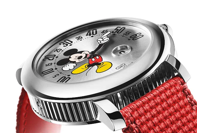 Bulgari Gerald Genta Arena Retrogade Mickey Mouse