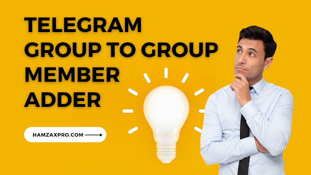 Telegram Group To Group Member Adder