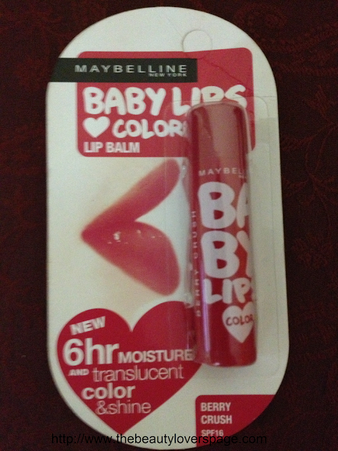 Maybelline Baby Lips Berry Crush