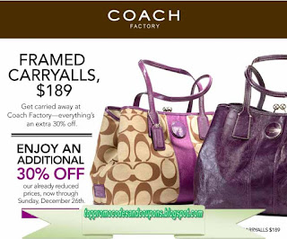 Free Printable Coach Coupons