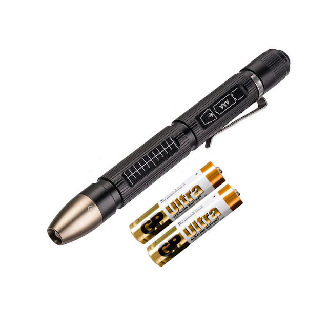 Weltool M6-Dr X-LED No-Glare LED Flashlight IP65 Waterproof AAA Battery Pen Flashlight