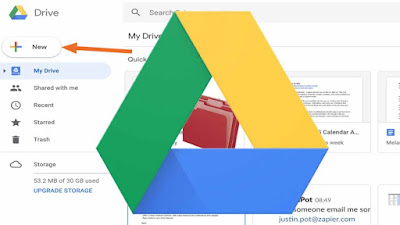 Cara menyimpan file ke google drive dari laptop