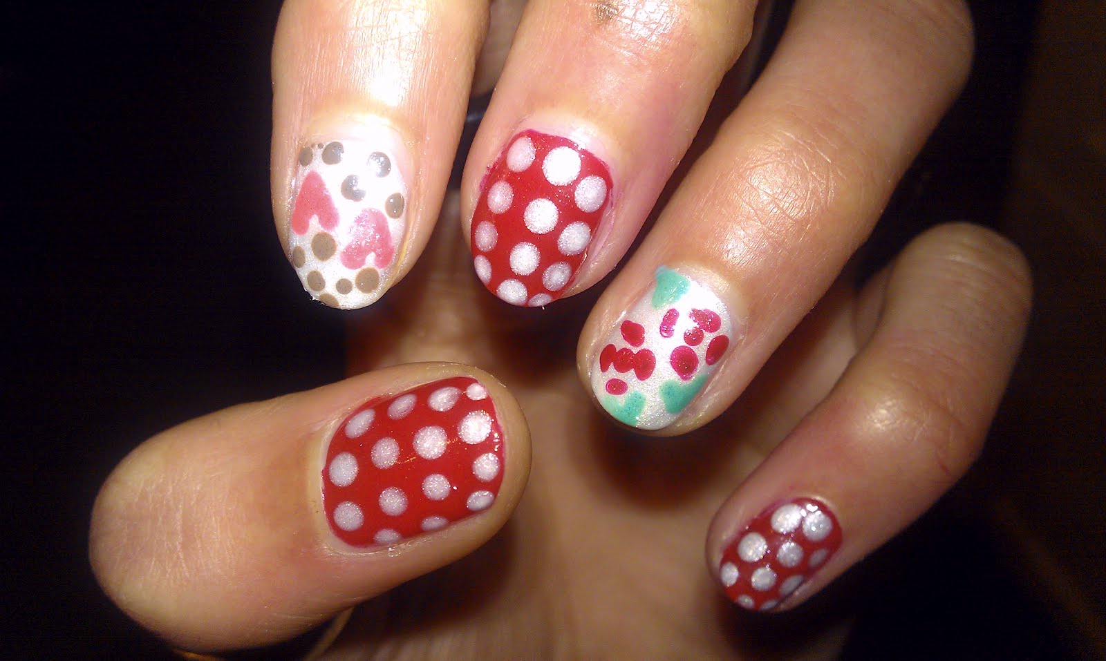 7. Valentine's Day Nail Designs Ideas -how To Decorate Nails