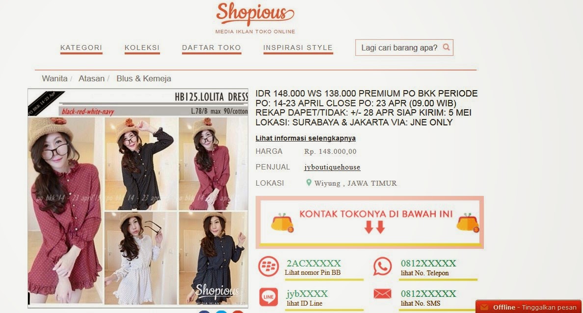 Shopious, cara mudah dan aman jual beli online