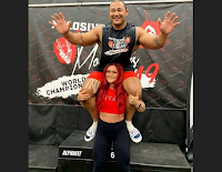Strong women lift and carry men