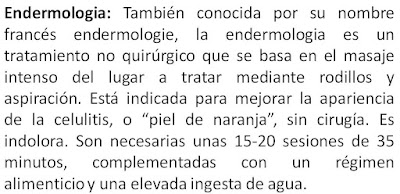 celulitis endermologia