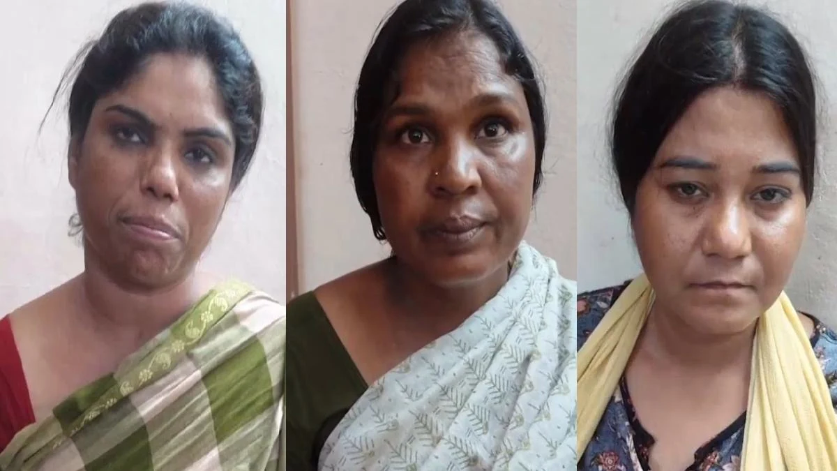 ബസിൽ മാല മോഷ്ടിക്കാൻ ശ്രമിച്ച സഹോദരിമാർ അറസ്റ്റിൽ