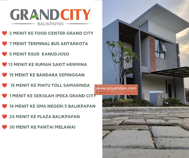 Fasilitas grand city balikpapan