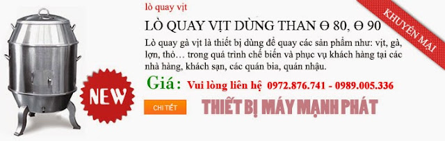 Lò quay vịt inox