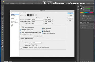 Adobe Photoshop CS6 Extended Screenshots