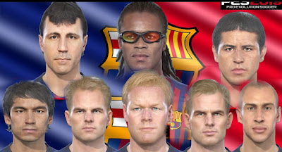 PES 2019 Facepack F.C. Barcelona Legends by MictlanTheGod