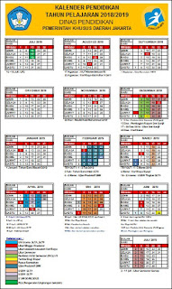  para guru harus di sibukan kembali menyusun perangkat pembelajaran yang sesuai dengan tah Kalender Pendidikan Tahun Pelajaran 2018/2019