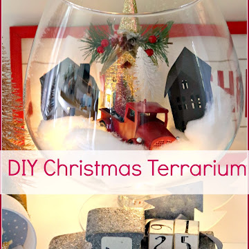 Christmas Décor: DIY Christmas Terrarium 