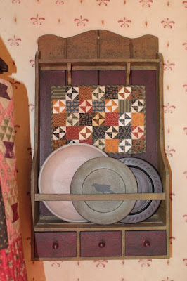 Little Quilt in a Wall Rack