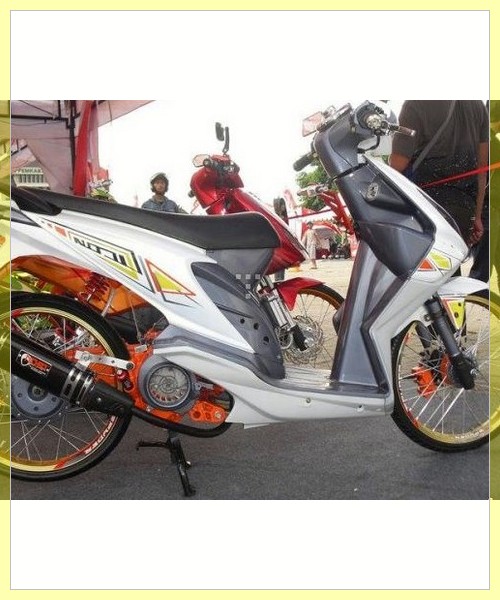 37 Cara modifikasi beat sederhana simple matic honda fi 