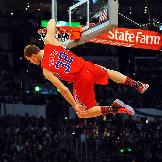 blake griffin dunks on gallinari. 2011 NBA Slam Dunk Contest: