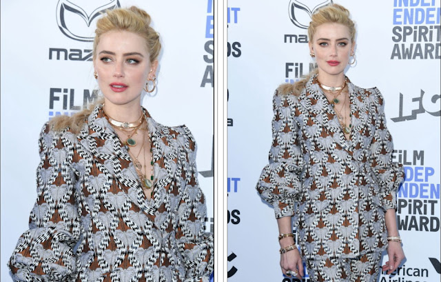 Amber Heard - 2020 Film Independent Spirit Awards Santa Monica