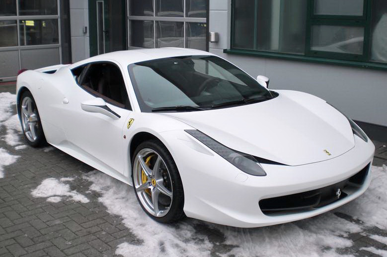 2009 Ferrari 458 Italia White