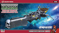 Hasegawa 1/2500 ARCADIA THIRD SHIP (VARIANT) ATTACK ENHANCED TYPE (64787) English Color Guide & Paint Conversion Chart