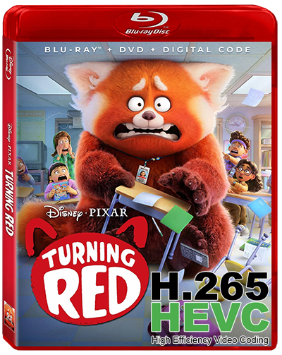 Turning Red (2022) 1080p BDRip HEVC Latino-Inglés [Sub.Esp] (Animación. Aventuras Comedia)