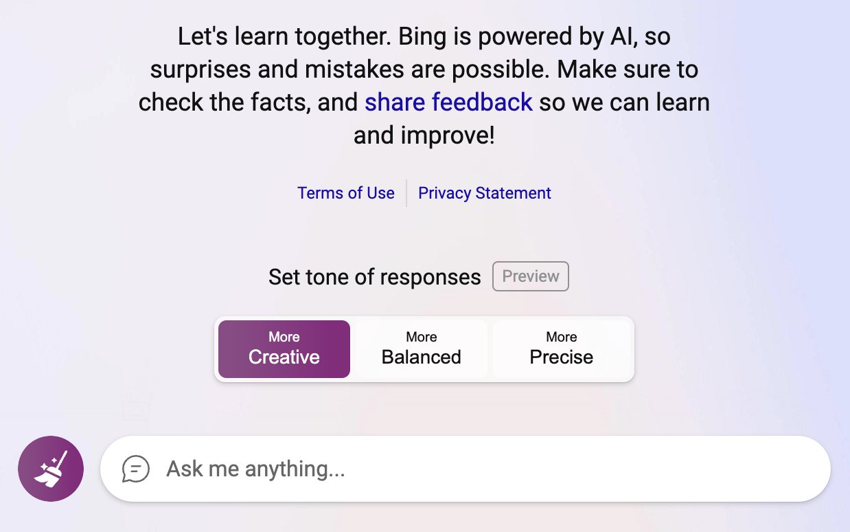 ChatGPT su Bing aumenta i limiti giornalieri e migliora l'interazione