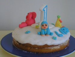 pocoyo birthday cake