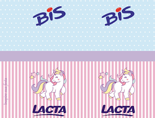 Unicorn: Free Printable Cards, Invitations and Candy Bar Labels for a Birthday Party. 