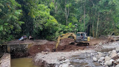 Bendungan Sungai Batang Dareh Diperbaiki, Ribuan Hektar Sawah Akan Terbantu Pengairan
