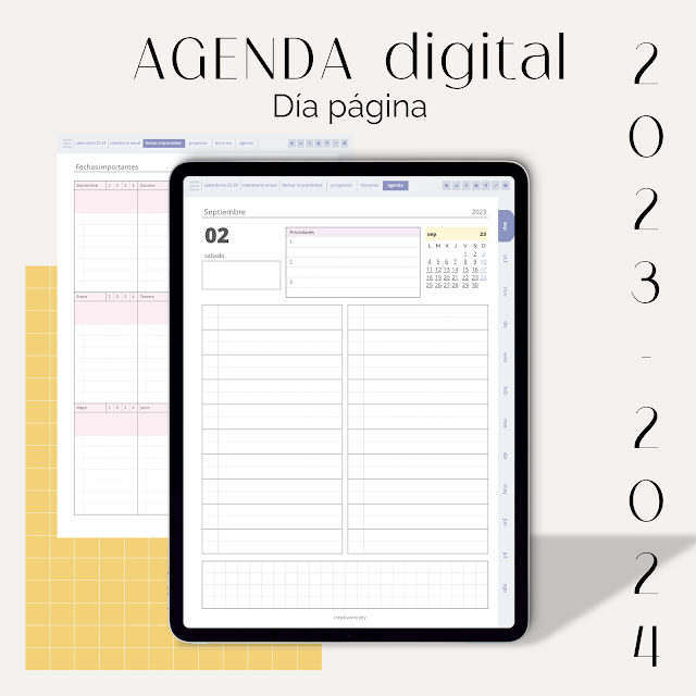 Creative Mindly: Agendas digitales 23/24