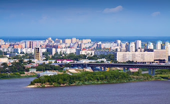 Aerial View of BC city