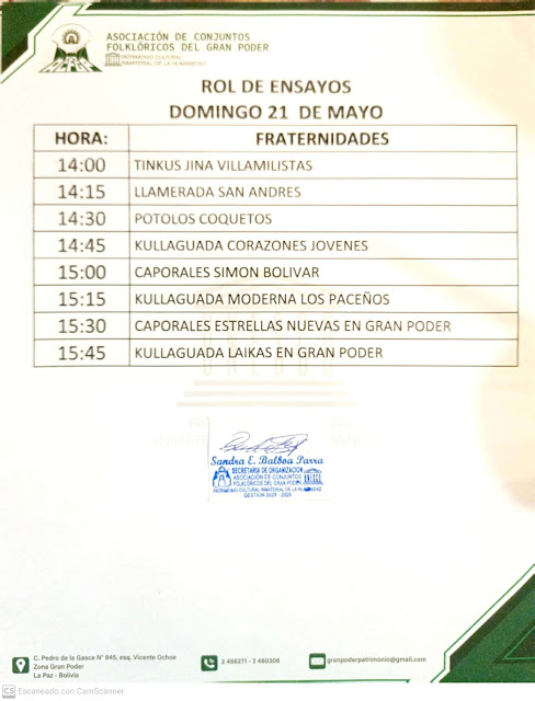 Rol de Ensayos del 21 de Mayo