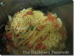 no drain pasta - The Backyard Farmwife