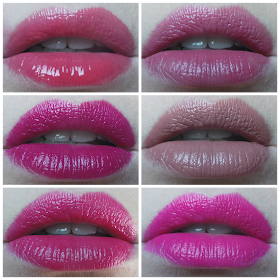 lipstick swatches