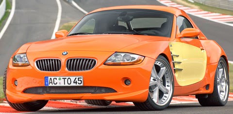 Mobil Sport BMW Warna  Oranye Mobil Dan Motor