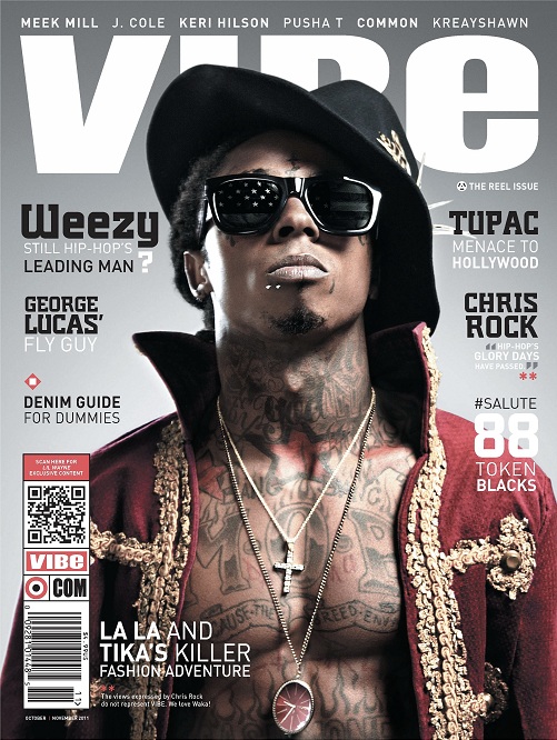 Lil Wayne na capa da revista VIBE