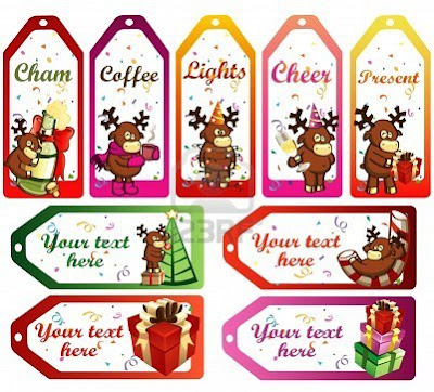 Christmas Labels Wallpapers