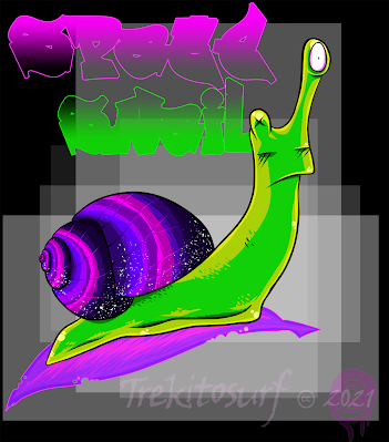 Space Snail (creative commons) @ Trekitosurf