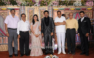 Actor Karthi Wedding Reception Photos