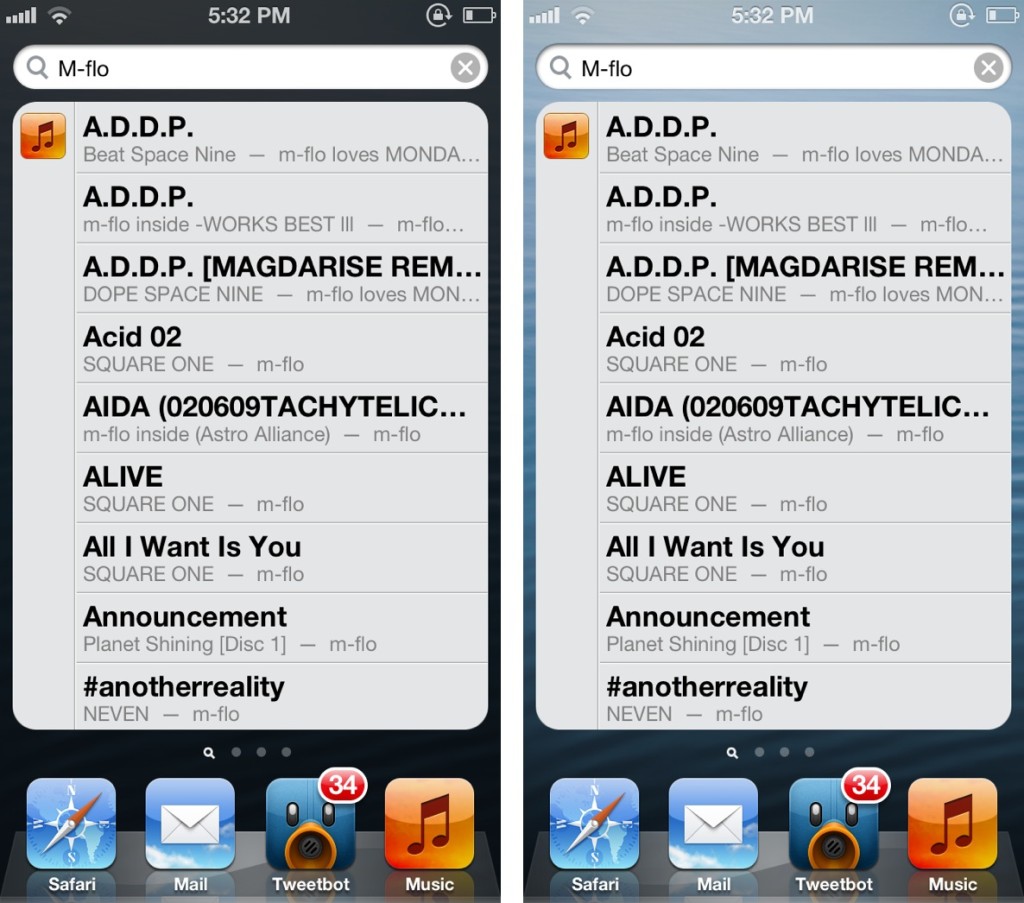 Clean The Air: Quickly Make iPhone's Spotlight Background Transparent ...