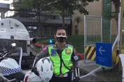  Polisi Kawal Pendistribusian Liquid Tabung Gas Oksigen Ke RS Hermina dan JIH  Solo